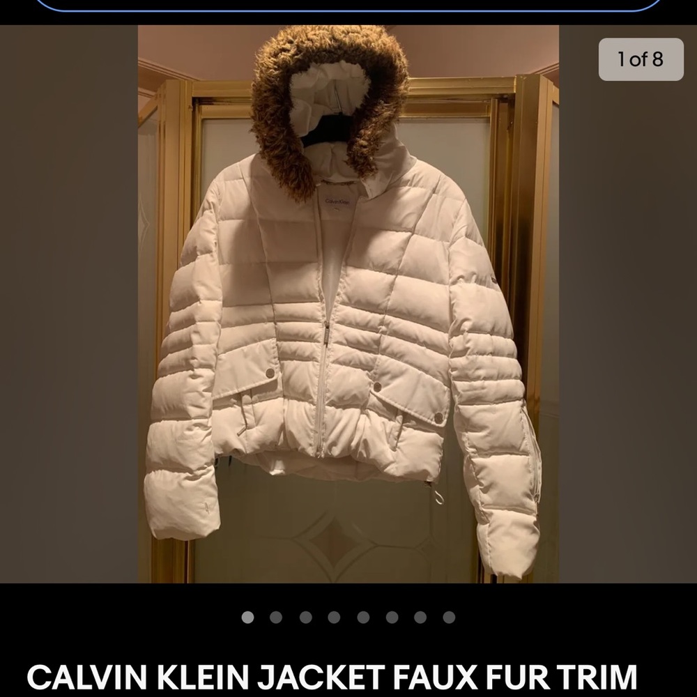 Calvin Klein puffer winter jacket